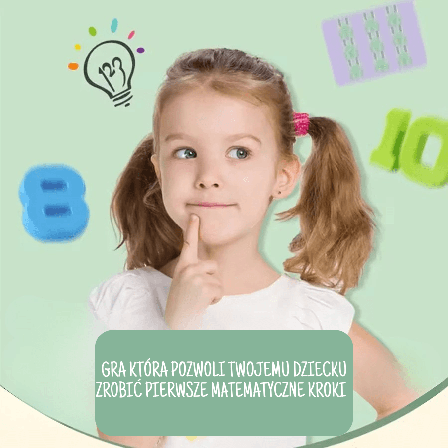 Uważna Żabka - zabawka do nauki liczenia
